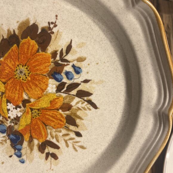 Mikasa Garden Club FLOWERFEST EC452 Dinner Plate 10 3/4" Excellent! - Picture 6 of 10